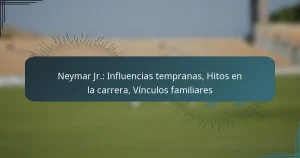 Neymar Jr.: Influencias tempranas, Hitos en la carrera, Vínculos familiares